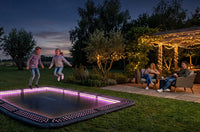 NORTH INGROUND TRAMPOLINE ROUND 14FT BUNDLE