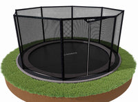 NORTH INGROUND TRAMPOLINE SAFETY NET