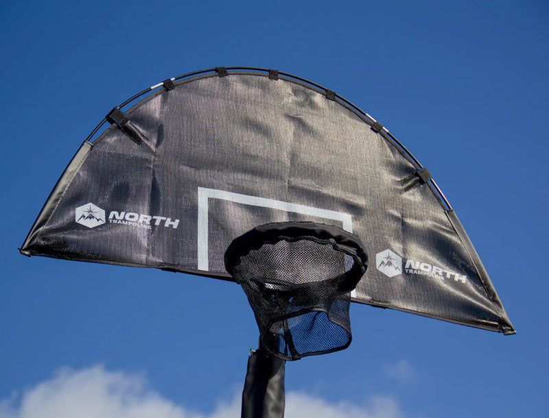 North Trampoline Basketball Hoop
