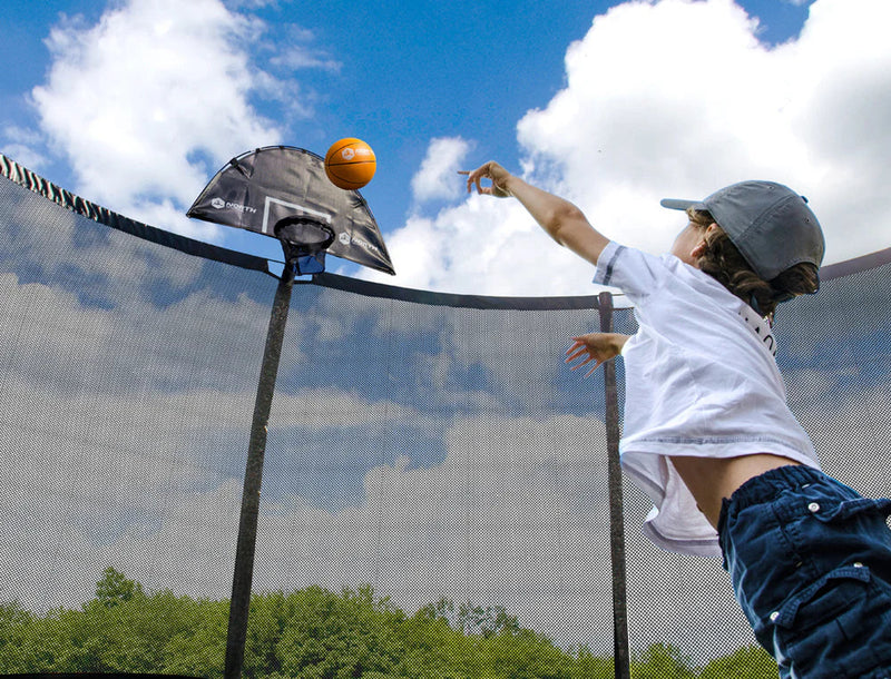 North Trampoline Basketball Hoop